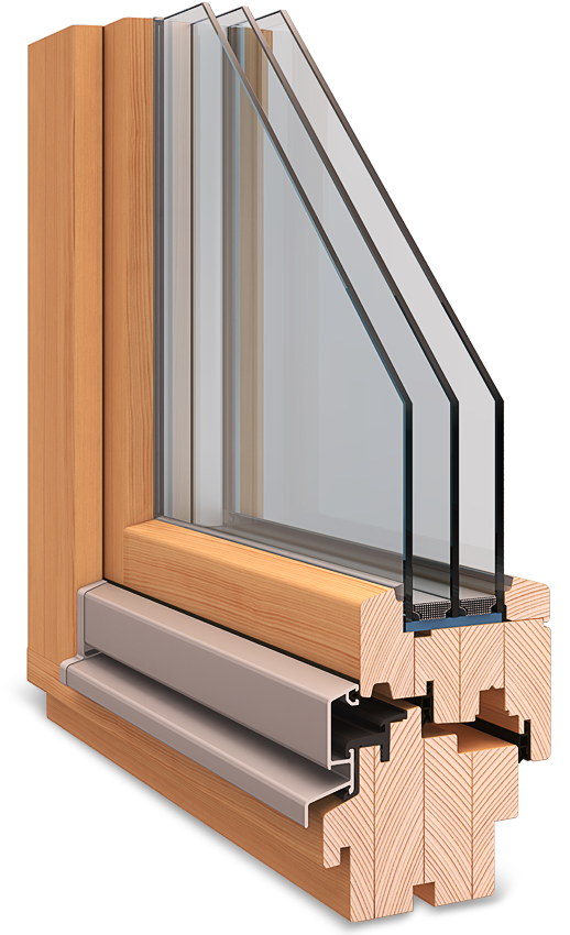 Holz-Fenster Klassik 92